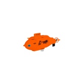 Carson RC ponorka XS Deep Sea Dragon oranžová