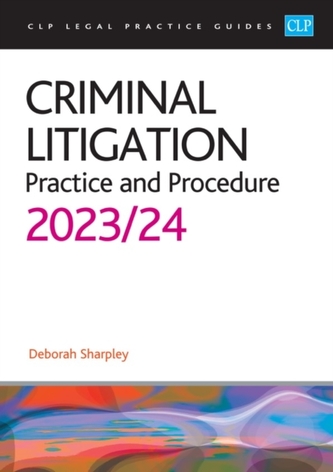Criminal Litigation: 2023/2024