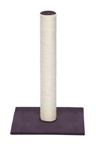 Škrabadlo sloupek Skai 38x38x59cm hnědé KAR