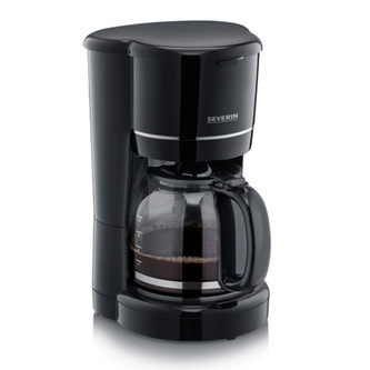 Kávovar Severin, KA 4320, filtrační, omyvatelný filtr, kapacita až 10 šálků, skleněná konvice, 9000 W
