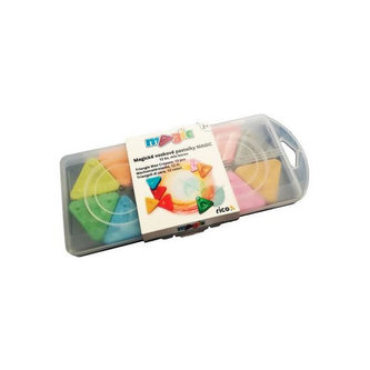 Voskovky trojboké MAGIC PRIMO, sada 12ks, mix barev, PP box