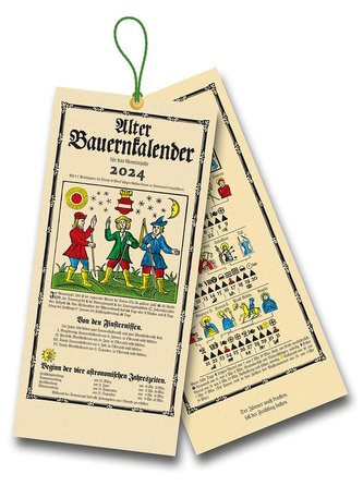 Alter Bauernkalender 2024. Der Klassiker (Wandkalender)