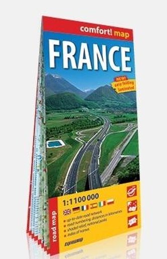 Comfort! map Francja (France) 1:1 100 000 w.2023