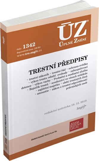 ÚZ 1342 Trestní předpisy