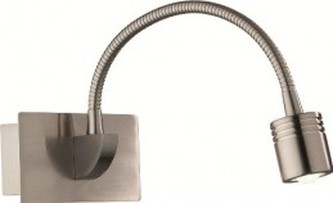 SVÍTIDLO NÁSTĚNNÉ LED DYNAMO AP1 NICKEL 031477 nikl