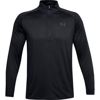 Pánské tričko Tech 2.0 1/2 Zip Black - Under Armour - Velikost: XL