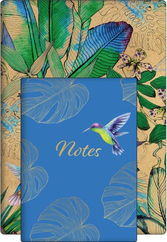 Notizheft-Set Brazil, vegan