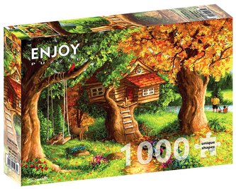 Puzzle 1000 Domek na drzewie Puzzle 1000 Domek na drzewie