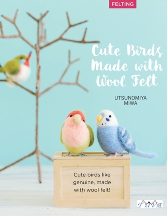 Cute Birds Made with Wool Felt