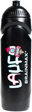 Lauf plastová láhev na vodu, bidon, černý, 750 ml