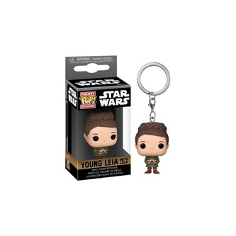 Funko POP Keychain: Obi-Wan Kenobi S2- Young Leia Organa