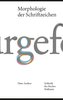 Morphologie der Schriftzeichen