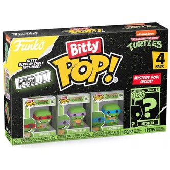 Funko Bitty POP: Teenage Mutant Ninja Turtle - 8-Bit (4pack)