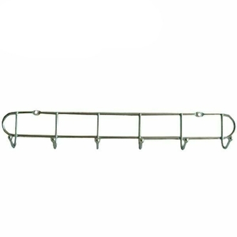 Věšák 6 háčků chrom