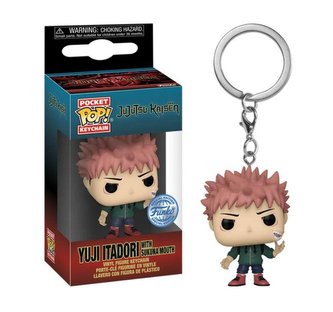 Funko POP Keychain: Jujutsu Kaisen - Itadori w/Sukuna mouth (klíčenka)