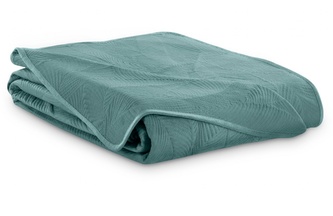 Přehoz na pohovku - postel SASHA tyrkysová 200x220 cm Mybesthome