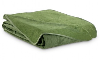 Přehoz na pohovku - postel SASHA zelená 200x220 cm Mybesthome