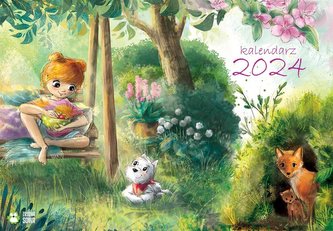 Kalendarz ścienny 2024 Zwierzęta