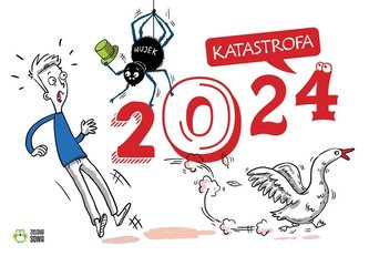 Kalendarz ścienny 2024 Komiks