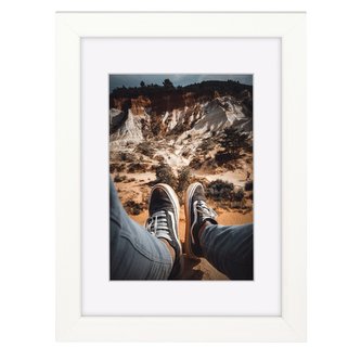 Hama rámeček dřevěný BELLA, arktická bílá, 15x20 cm