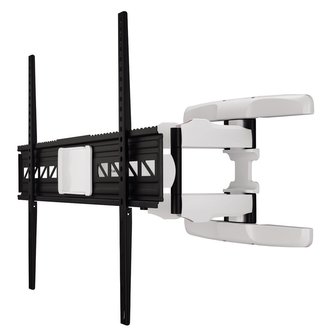Hama nástěnný držák TV XL, pohyblivý, 800x600, 5*, černá/bílá