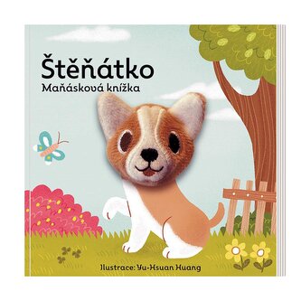 Maňásková knížka Šteňátko