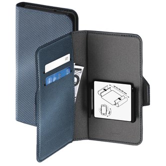 Hama Smart Move Metallic, pouzdro na mobil, velikost XXL, pro zařízení do 7,8x15,8 cm, ocelová modrá