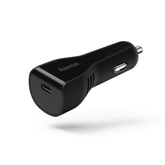 Hama rychlá USB nabíječka do vozidla, USB-C, Power Delivery, 3 A