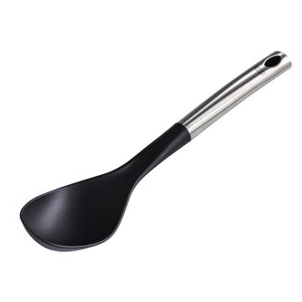 Xavax servírovací lžíce, nerez/nylon, stříbrná/černá