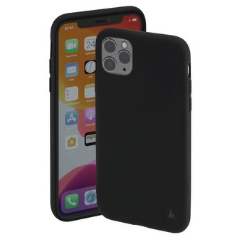 Hama Finest Feel, kryt pro Apple iPhone 11 Pro Max, černý