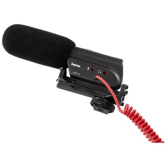Hama směrový mikrofon RMZ-18 pro kamery, pružné uložení, mono