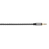 Avinity Classic audio kabel jack 3,5 mm, 1,5 m, kovové konektory, opletený