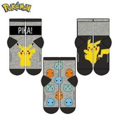 SADA 3 KS PONOŽKY POKÉMON - velikost 27-30