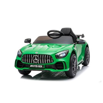 Elektrické autíčko BABYMIX Mercedes-Benz GTR-S AMG green