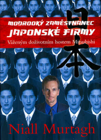 Modrooký zaměstnanec japonské firmy