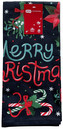 Utěrka CHRISTMASSY modrá 100% bavlna, 45x65 cm Essex