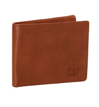 CAT pánská peněženka Ethiopian, syntetická kůže - hnědá