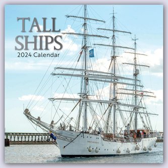 Tall Ships - Segelschiffe 2024 - 16-Monatskalender