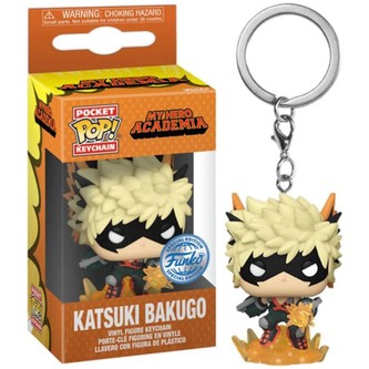 Funko POP Keychain: MHA- Bakugo(explosion)