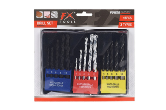 Sada vrtáků pro vrtačku 15ks