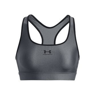 Bra HG Armour Mid Padless Grey - Under Armour - Velikost: M