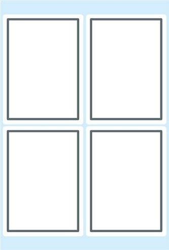 Naklejki szkolne białe 24szt