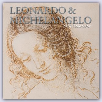 Leonardo da Vinci & Michelangelo 2024 - 16-Monatskalender