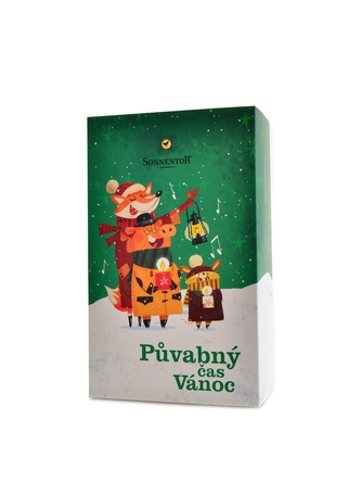 Sonnentor - Dárková kazeta čajová půvabný čas vánoc