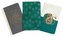Harry Potter: Slytherin Constellation Sewn Pocket Notebook Collection (Set of 3)