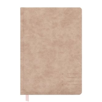 Kalendarz książkowy 2024 A5 różowy EASY