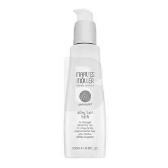 Marlies Möller Pashmisilk Silky Hair Bath posilující šampon pro hebkost a lesk vlasů 200 ml
