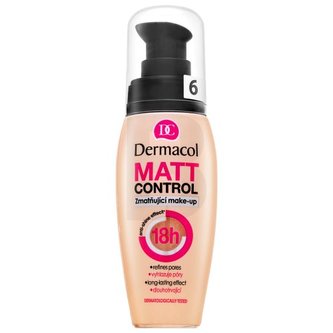 Dermacol Matt Control Make-up N. 6.0 tekutý make-up s matujícím účinkem 30 ml