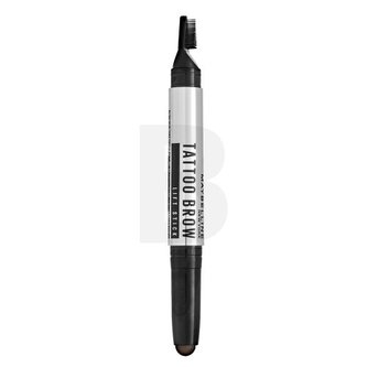 Maybelline Tattoo Brow Lift Stick 05 Black Brown 2v1 4 g