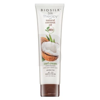 BioSilk Silk Therapy Curl Cream stylingový krém pro definici vln 148 ml